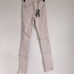 Diesel skinny distressed jeans